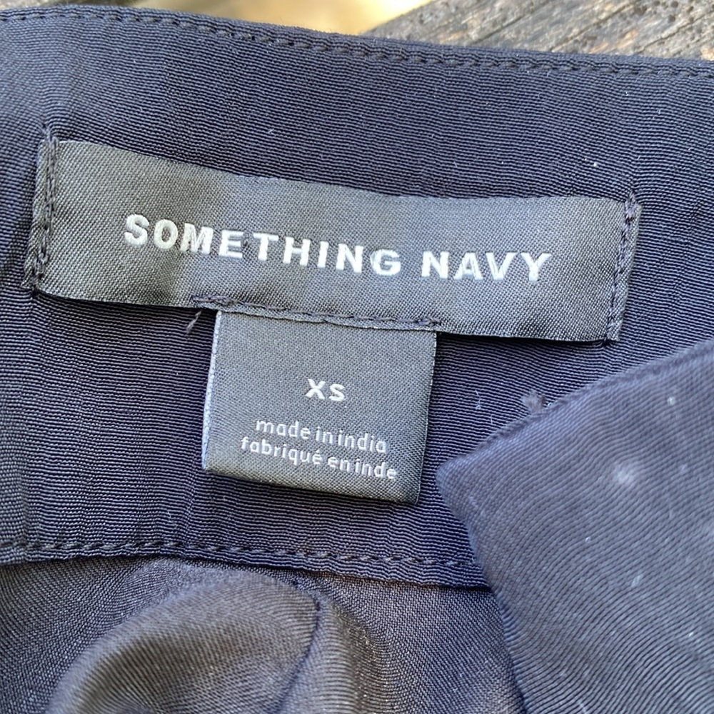 Something Navy Ruffle/Tiered Hi-lo Skirt - Picture 6 of 6